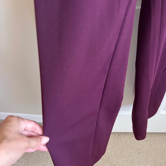 Speechless‎ Women's Medium Plum Jumpsuit Strappy Criss Cross Back Lace - Picture 16 of 16